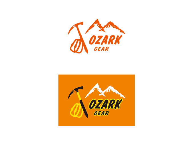 户外品牌ozark(奥索卡)标志矢量图