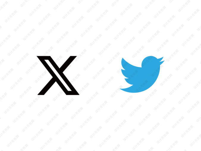 twitter推特标志矢量图