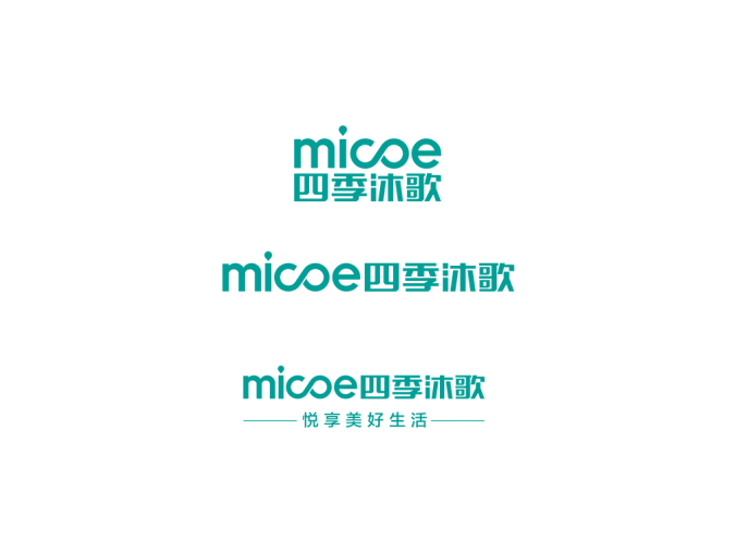四季沐歌logo标志矢量图