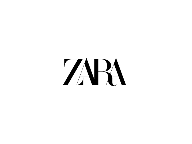 时装品牌ZARA标志矢量图