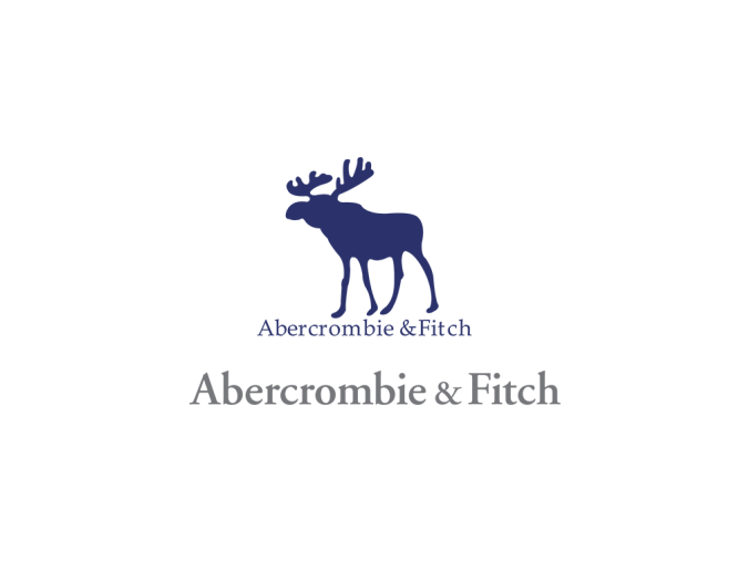 休闲服装品牌Abercrombie & Fitch标志矢量图