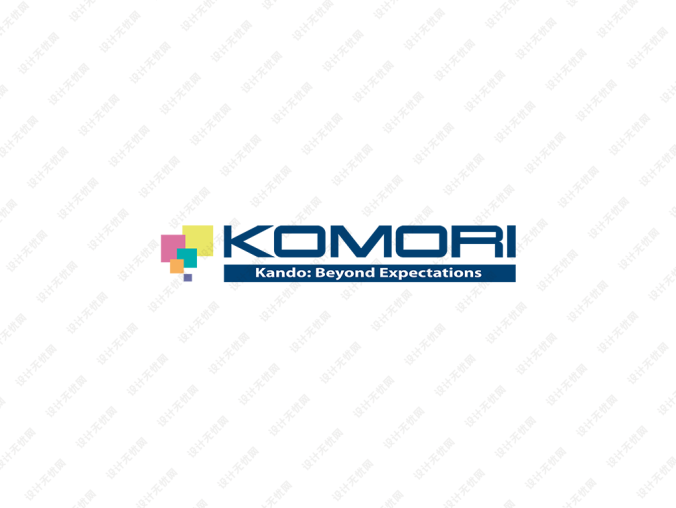 印刷机品牌:Komori小森标志矢量图