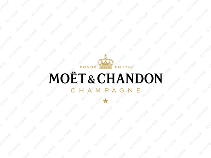 酩悦香槟Moet&Chandon标志矢量图
