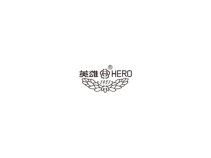 英雄钢笔logo标志矢量图
