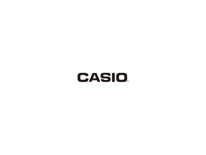 CASIO卡西欧手表标志矢量图