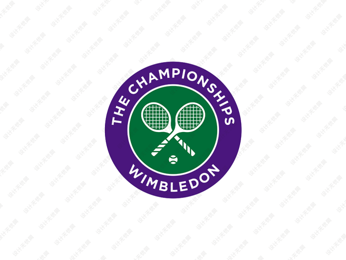 温布尔登网球锦标赛（Wimbledon Championships）logo标志矢量图
