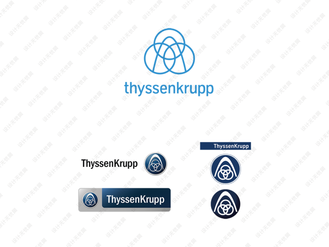 蒂森克虏伯(ThyssenKrupp)电梯logo标志矢量图