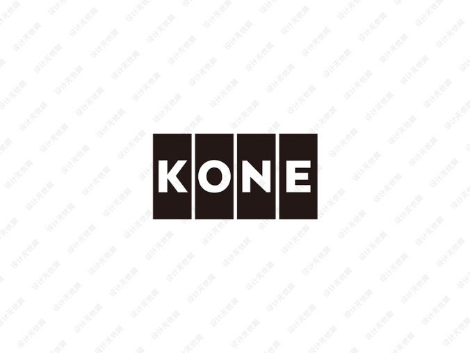 通力KONE电梯标志矢量图