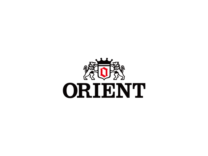 Orient东方双狮手表标志矢量图