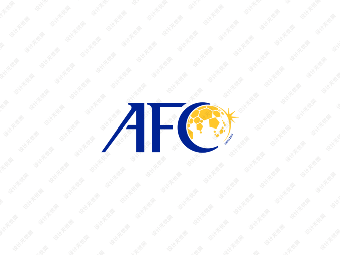AFC亚足联logo标志矢量图