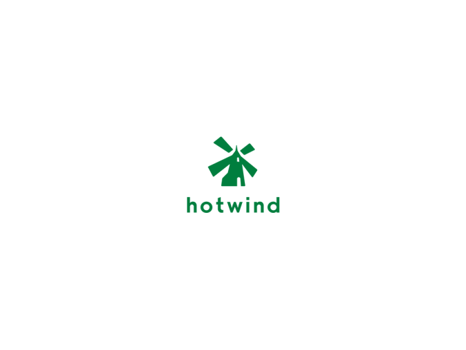 hotwind热风logo标志矢量图