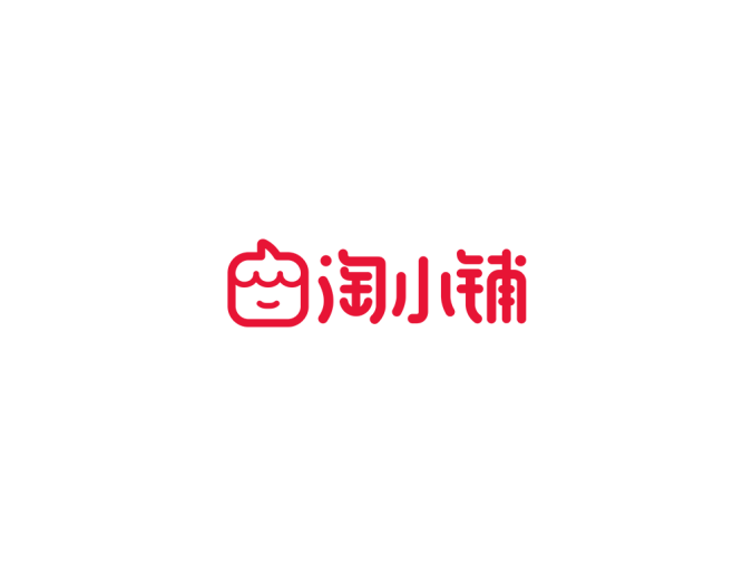 淘小铺logo标志矢量图
