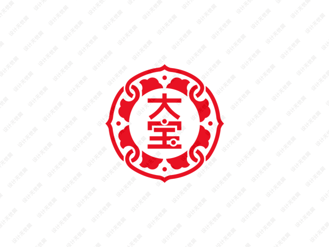 大宝化妆品logo矢量图