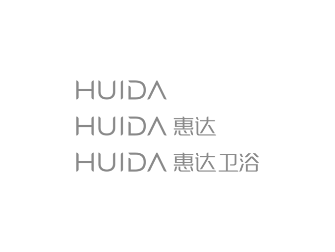 惠达卫浴logo标志矢量图