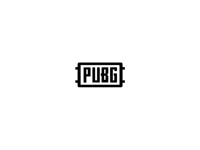 PUBG绝地求生logo标志矢量图