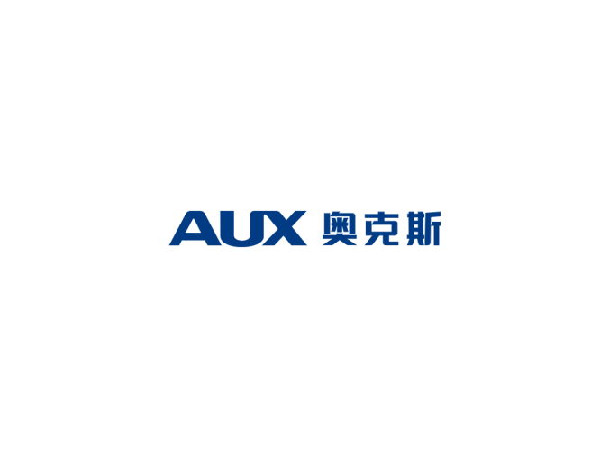AUX奥克斯标志矢量图