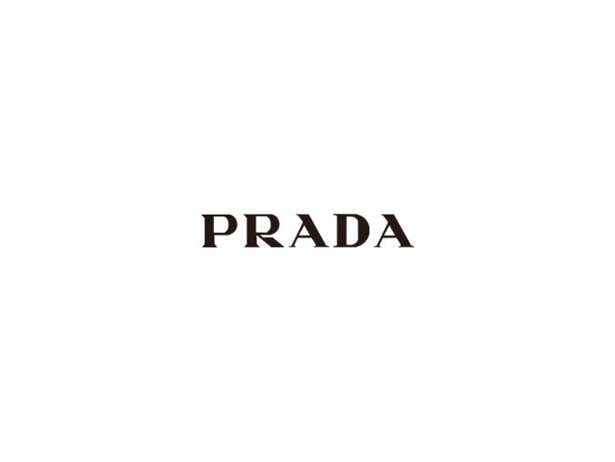 时尚品牌Prada普拉达标志矢量图