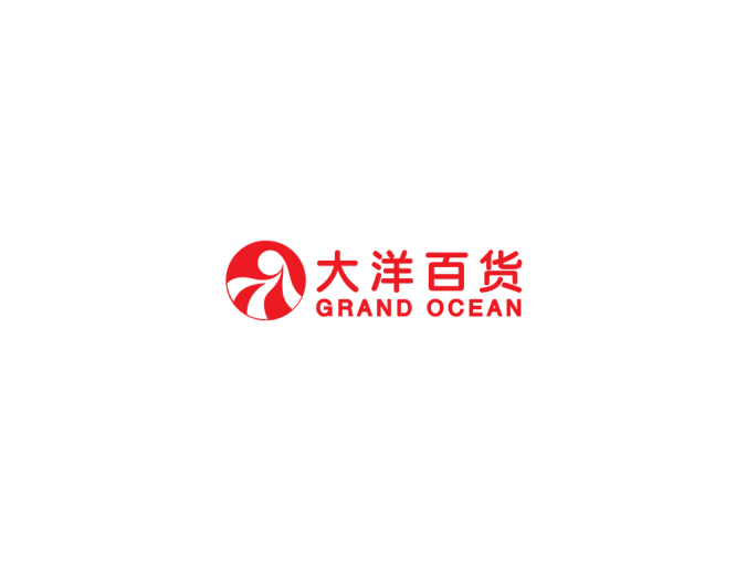 大洋百货logo标志矢量图
