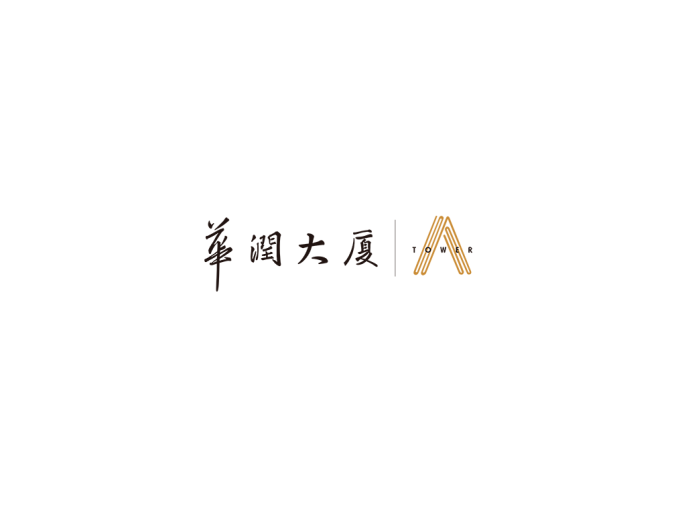 华润大厦logo标志矢量图