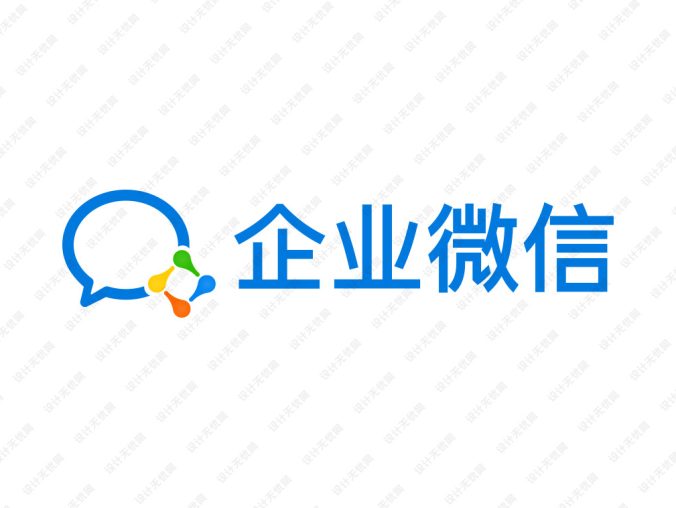 企业微信logo图标矢量图