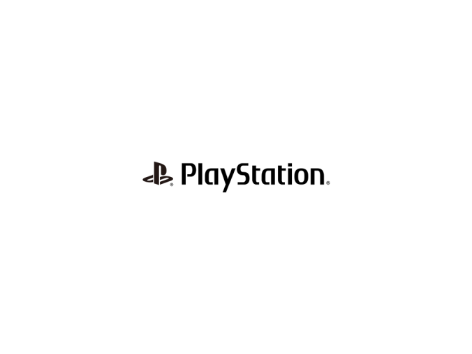 PlayStation游戏机logo矢量图