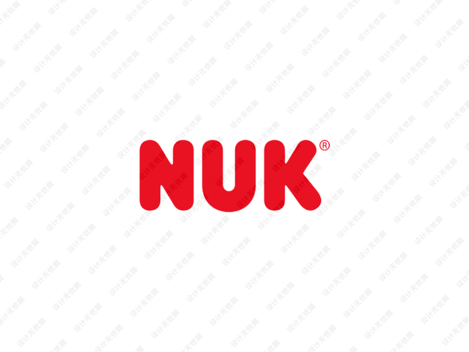 著名婴儿用品品牌:NUK标志矢量图