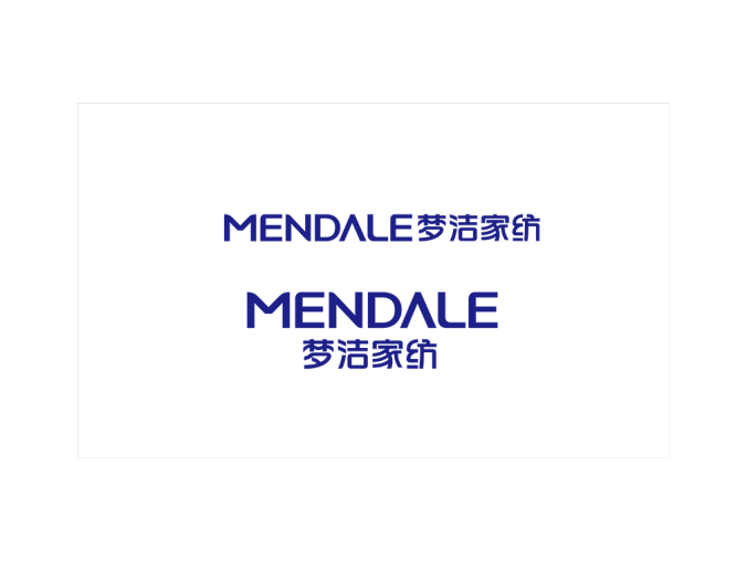 梦洁家纺logo标志矢量图