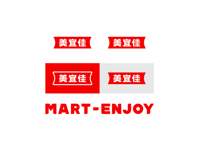 美宜佳便利店logo标志矢量图