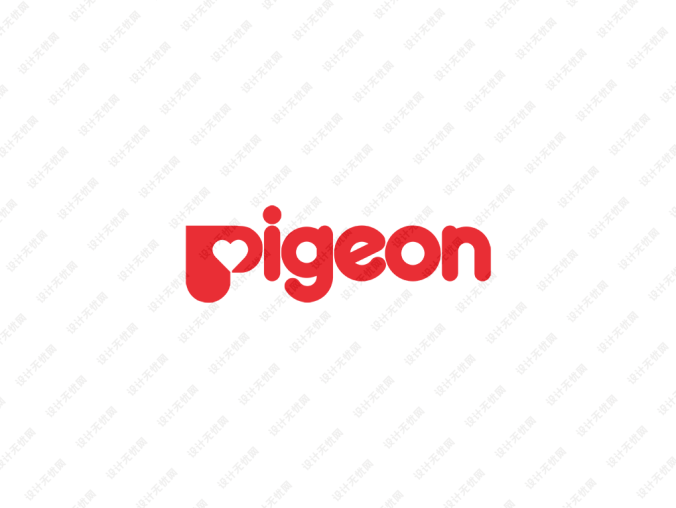 著名婴儿用品品牌:PIGEON贝亲标志矢量图