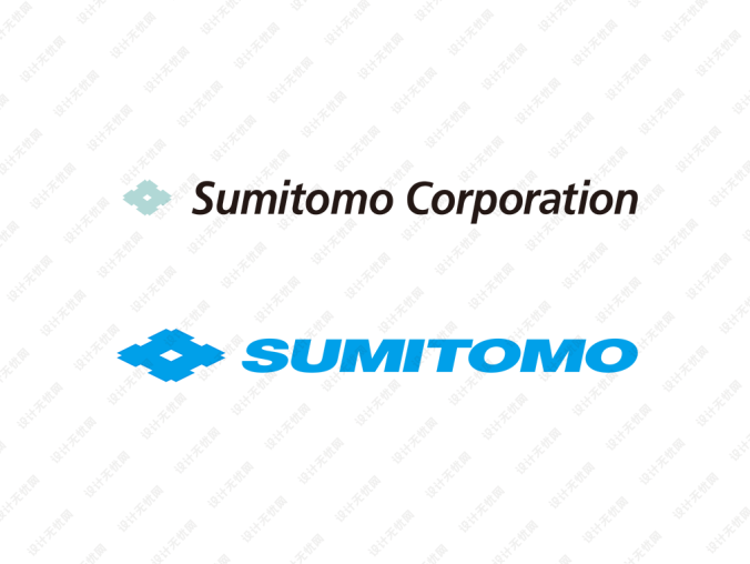 挖掘机品牌:Sumitomo住友标志矢量图