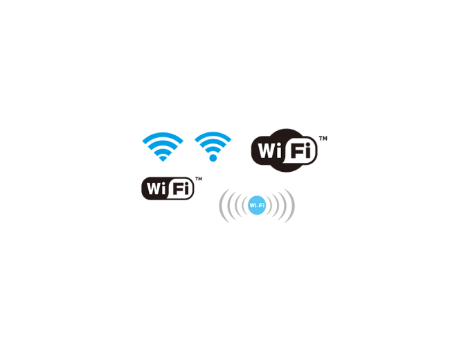WIFI图标logo标志矢量图