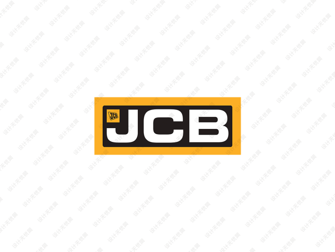 工程机械制造商JCB标志矢量图