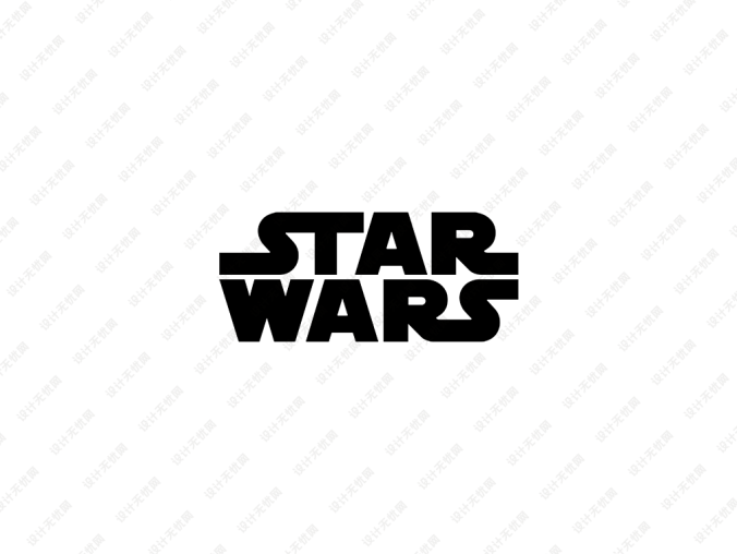 STAR WARS星球大战电影logo矢量图
