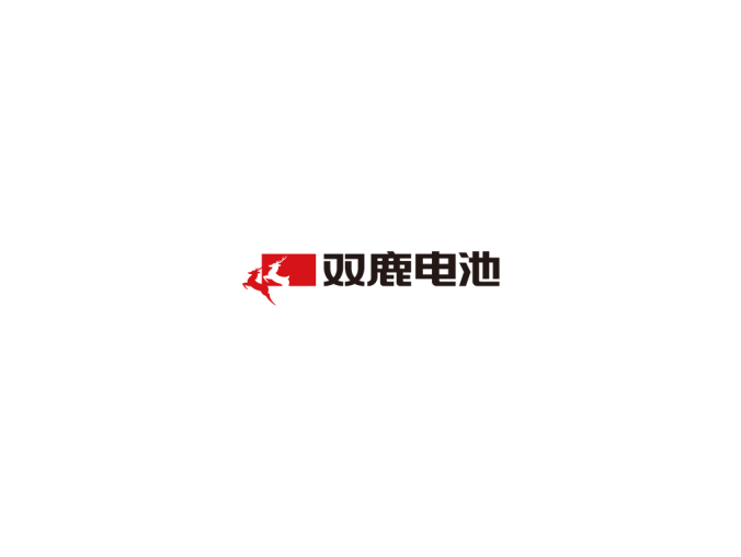 双鹿电池logo标志矢量图