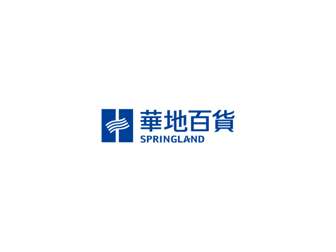 华地百货logo标志矢量图