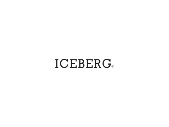 意大利时装品牌冰山(Iceberg)标志矢量图