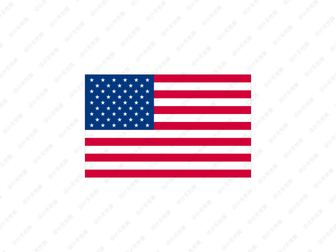 美国国旗矢量图