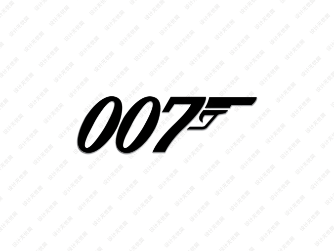 007电影logo标志矢量图