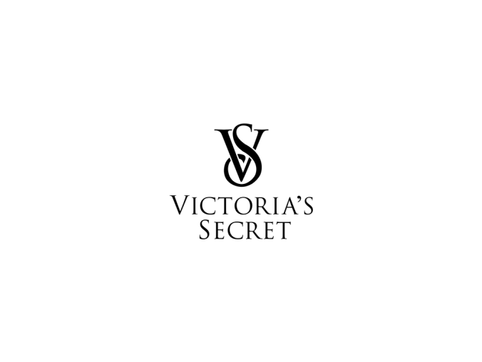 内衣品牌Victoria’s Secret(维多利亚的秘密)标志矢量图