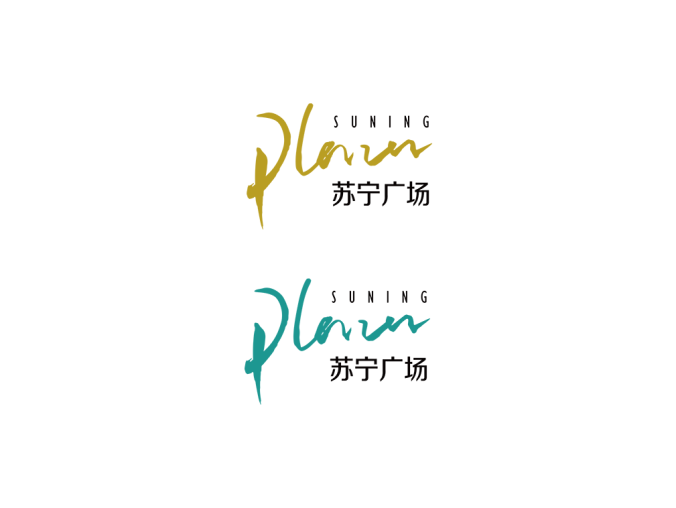 苏宁广场logo标志矢量图