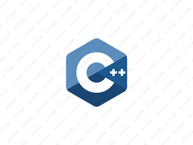 C++编程语言logo图标矢量图