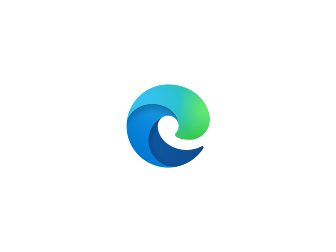 Microsoft Edge浏览器图标logo矢量图