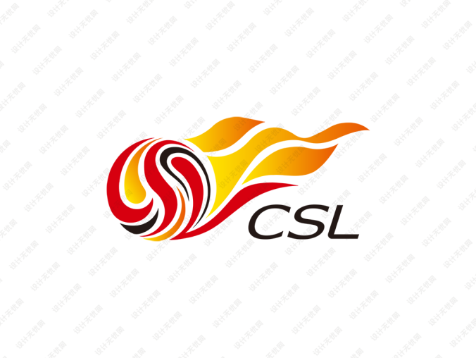 CSL中超联赛标志矢量图