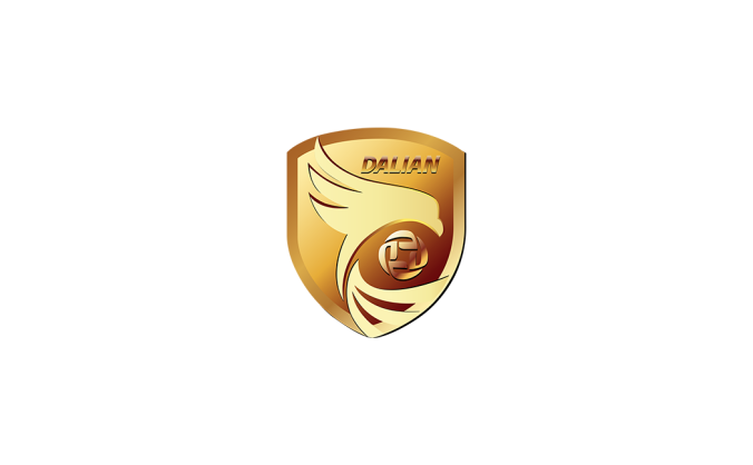 大连鲲城足球俱乐部队徽logo矢量图