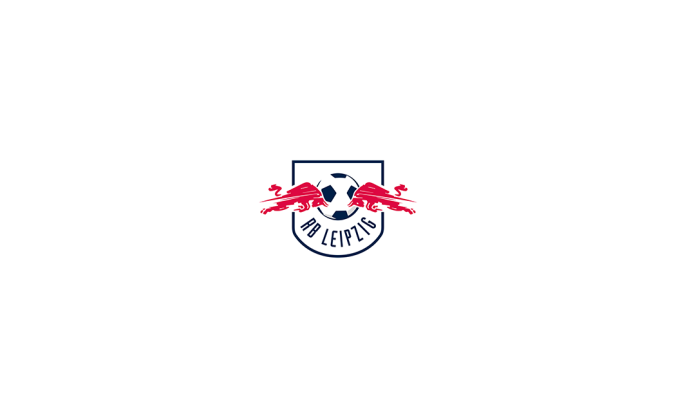 莱比锡红牛足球俱乐部队徽logo标志矢量图