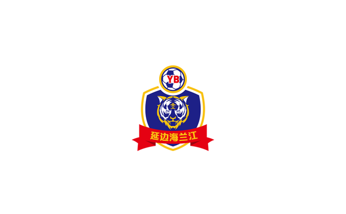 延边龙鼎足球俱乐部队徽logo矢量图