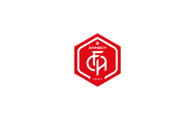 阿讷西足球俱乐部队徽logo标志矢量图