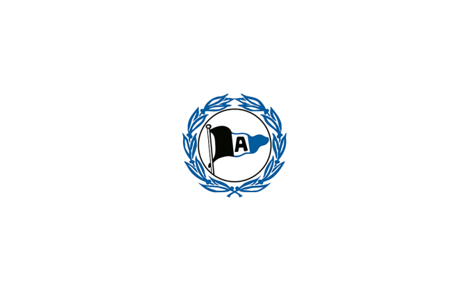 比勒费尔德足球俱乐部队徽logo标志矢量图