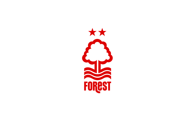 诺丁汉森林足球俱乐部队徽logo标志矢量图