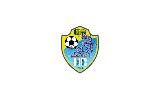 广西恒宸足球俱乐部队徽logo矢量图